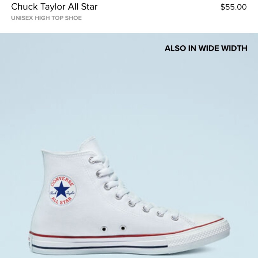 Converse Chuck Taylor All Star White High Top